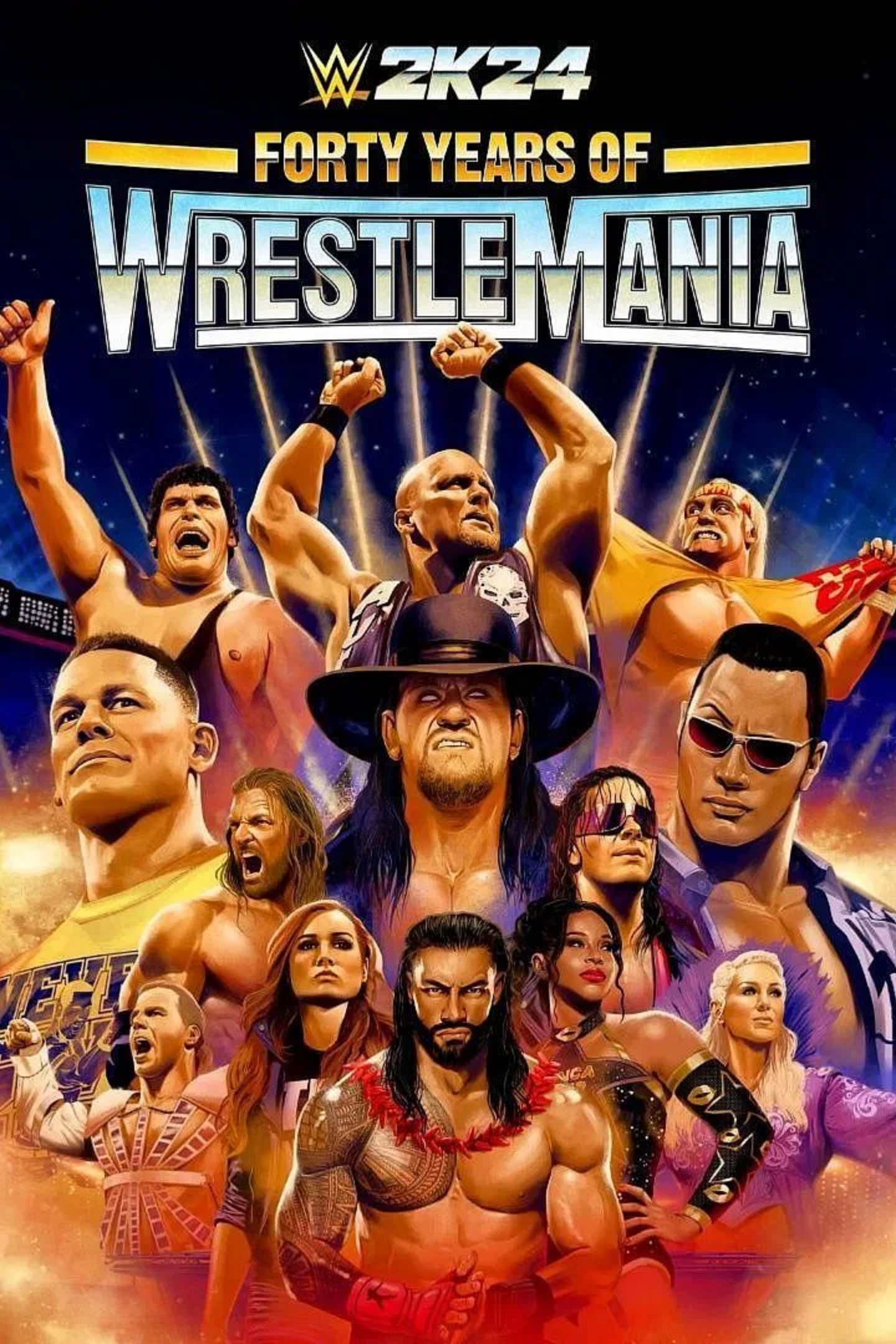 WWE 2K24 40 Years of Wrestlemania